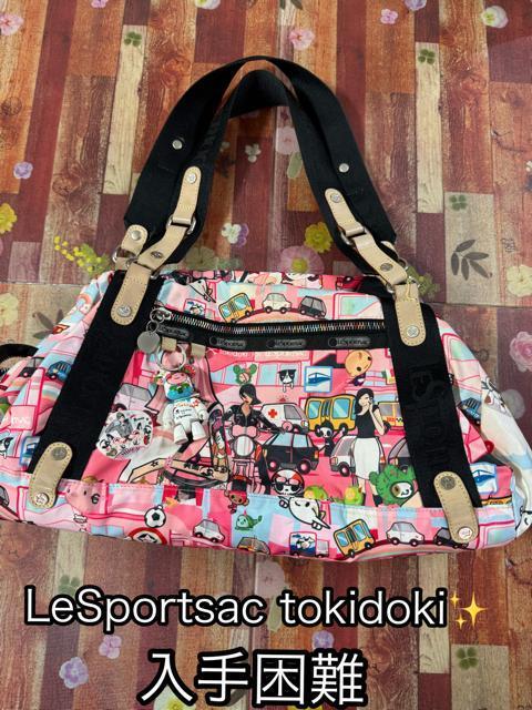���ӂ����߂ā� ���荢�LeSportsac tokidoki���{�X�g���o�b�O���}�X�R�b�g�t����500�~�X�^�[�g 