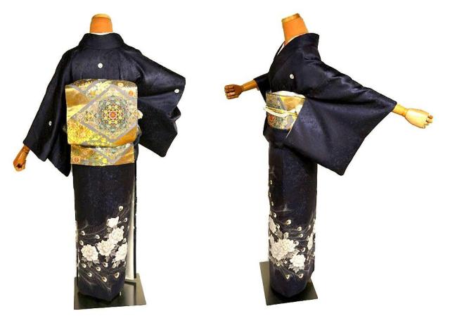 【最高峰】美品 金彩 孔雀の羽根 牡丹 5つ紋 比翼付 色留袖 身丈156.5cm 裄62.5cm T3545 < 女性ファッション  【最高峰】美品 金彩 孔雀の羽根 牡丹 5つ紋 比翼付 色留袖 身丈156.5cm 裄62.5cm T3545 < 女性ファッションの