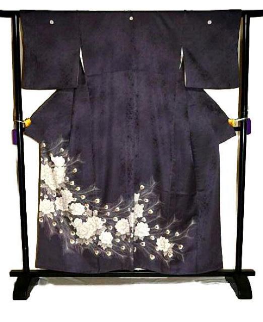 【最高峰】美品 金彩 孔雀の羽根 牡丹 5つ紋 比翼付 色留袖 身丈156.5cm 裄62.5cm T3545 < 女性ファッション  【最高峰】美品 金彩 孔雀の羽根 牡丹 5つ紋 比翼付 色留袖 身丈156.5cm 裄62.5cm T3545 < 女性ファッションの