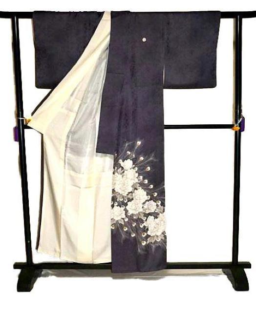 【最高峰】美品 金彩 孔雀の羽根 牡丹 5つ紋 比翼付 色留袖 身丈156.5cm 裄62.5cm T3545 < 女性ファッション  【最高峰】美品 金彩 孔雀の羽根 牡丹 5つ紋 比翼付 色留袖 身丈156.5cm 裄62.5cm T3545 < 女性ファッションの