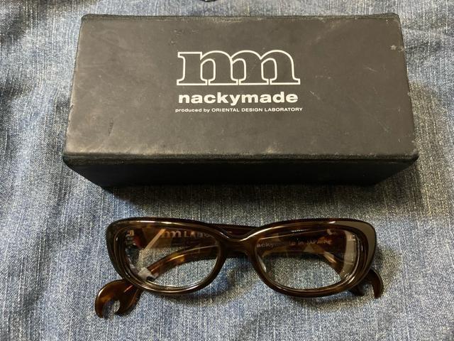 nackymade ナッキーメイド 伊達メガネ メガネ 眼鏡 サングラス 日本製 メンズ レディース < 男性ファッション  nackymade ナッキーメイド 伊達メガネ メガネ 眼鏡 サングラス 日本製 メンズ レディース  < 男性ファッションの