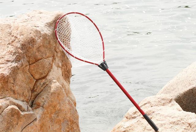 漁網 ラバーネット 伸縮ポール ラバーランディングネット 網 < レジャー/スポーツ 漁網 ラバーネット 伸縮ポール ラバーランディングネット 網 < レジャー/スポーツの