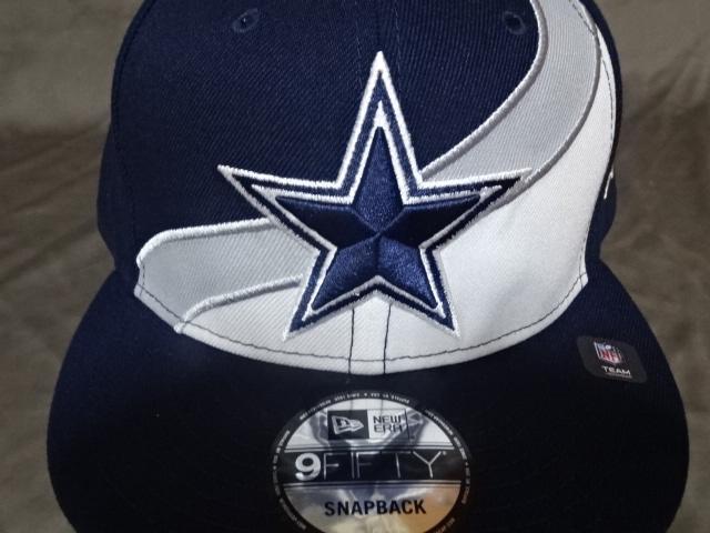 USA購入 激レア【NEWERA】【9FIFTY】 NFLアメフト ダラス カウボーイズ★ロゴ刺繍入り キャップ < 男性ファッション  USA購入 激レア【NEWERA】【9FIFTY】 NFLアメフト ダラス カウボーイズ★ロゴ刺繍入り キャップ < 男性ファッションの