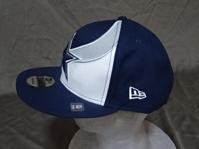 USA購入 激レア【NEWERA】【9FIFTY】 NFLアメフト ダラス カウボーイズ★ロゴ刺繍入り キャップ < 男性ファッション  USA購入 激レア【NEWERA】【9FIFTY】 NFLアメフト ダラス カウボーイズ★ロゴ刺繍入り キャップ < 男性ファッションの
