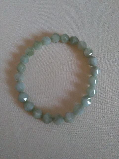 天然石 カットビーズ8ミリブレスレット < 女性アクセサリー/時計 天然石 カットビーズ8ミリブレスレット < 女性アクセサリー/時計の