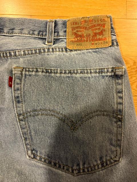 LEVI�fS ���[�o�C�X 505�X�g���[�g�f�j�� �傫��sizeW40used �� �u�����h�� 