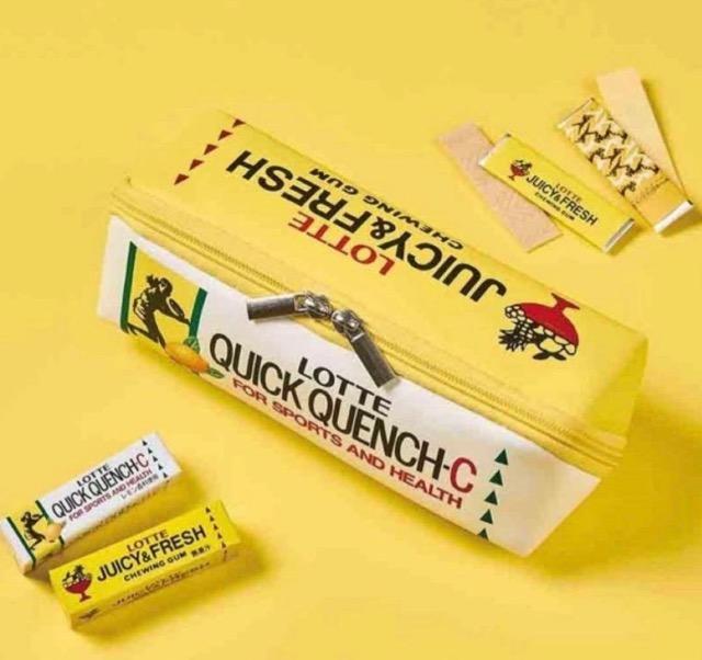 MonoMax雑誌付録★LOTTEロッテ★クイッククエンチCガム スクエアポーチ < 女性ファッション MonoMax雑誌付録★LOTTEロッテ★クイッククエンチCガム スクエアポーチ < 女性ファッションの