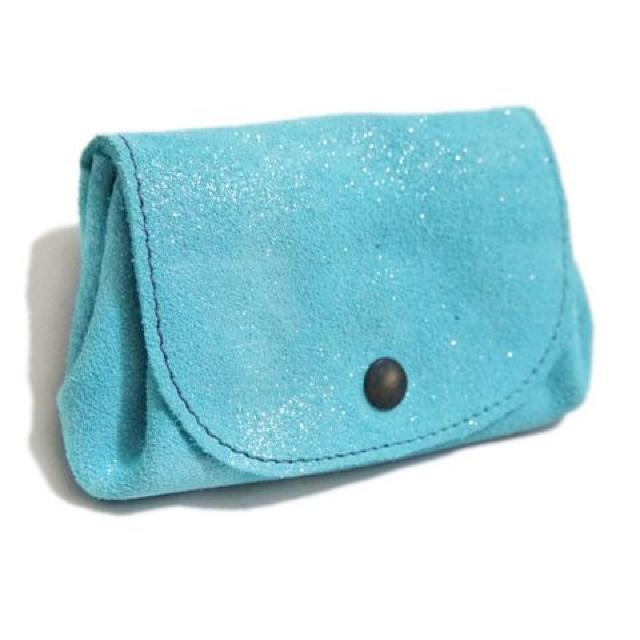 LA CARTABLIERE 仏製 きらきらレザーアコーディオンポーチ < 女性ファッション LA CARTABLIERE 仏製 きらきらレザーアコーディオンポーチ < 女性ファッションの