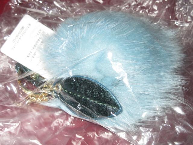 タグ付☆アップルチャーム*リンゴファーキーホルダー(ブルー) < 女性ファッション  タグ付☆アップルチャーム*リンゴファーキーホルダー(ブルー) < 女性ファッションの