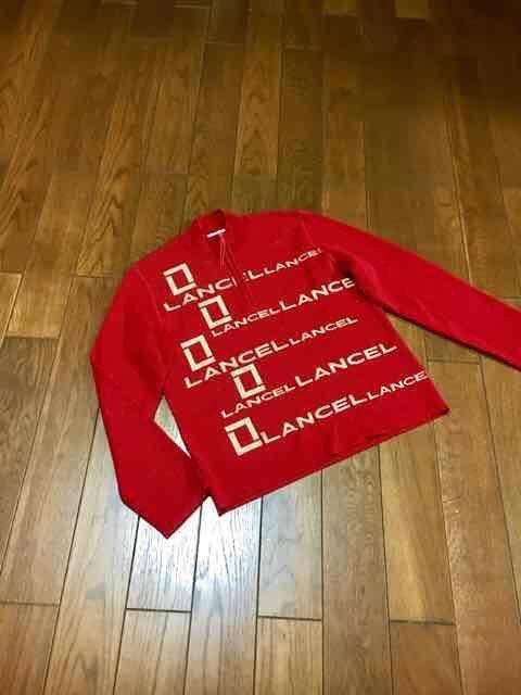 【美品】LANCEL◆ランセル◆ロゴ入高級ニット◆L < 女性ファッション  【美品】LANCEL◆ランセル◆ロゴ入高級ニット◆L  < 女性ファッションの
