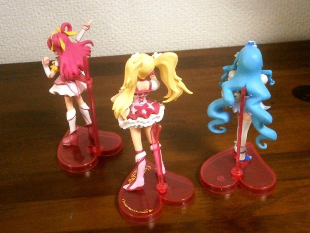 ★プリキュア フィギュア 3体セット 中古品 < ホビー  ★プリキュア フィギュア 3体セット 中古品 < ホビーの