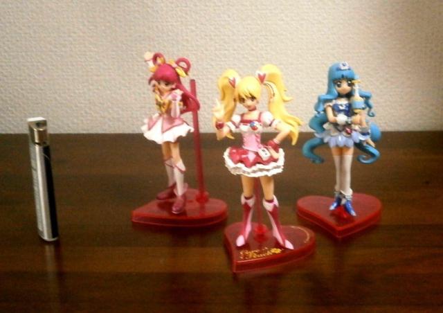 ★プリキュア フィギュア 3体セット 中古品 < ホビー  ★プリキュア フィギュア 3体セット 中古品 < ホビーの