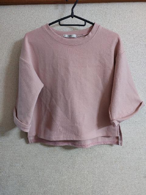 トレーナー生地半袖ピンク < 女性ファッション  トレーナー生地半袖ピンク  < 女性ファッションの