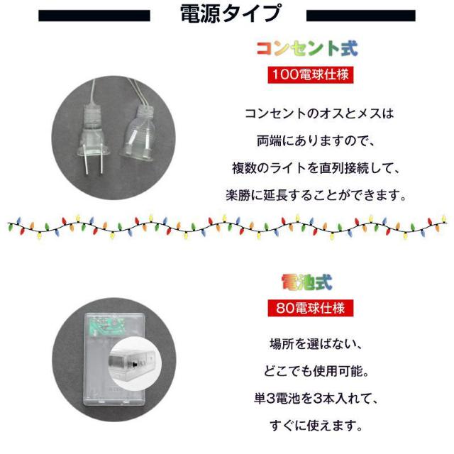 豆電球 イルミネーションライト led フェアリーライト 交流 コンセント 電池式 10m LED クリスマスツリー飾り ベランダ < 家電/AV  豆電球 イルミネーションライト led フェアリーライト 交流 コンセント 電池式 10m LED クリスマスツリー飾り ベランダ < 家電/AVの