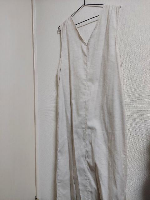 クラシカルエルフ2wayコットンリネンダブルボタンロングジレ・ジャンパースカート < 女性ファッション  クラシカルエルフ2wayコットンリネンダブルボタンロングジレ・ジャンパースカート < 女性ファッションの