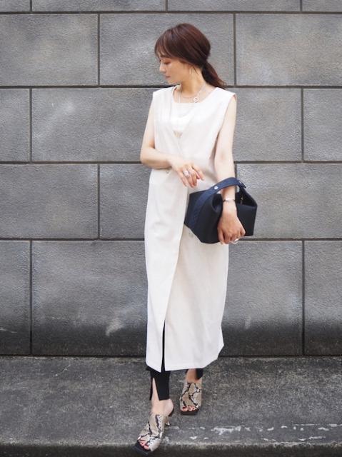 クラシカルエルフ2wayコットンリネンダブルボタンロングジレ・ジャンパースカート < 女性ファッション  クラシカルエルフ2wayコットンリネンダブルボタンロングジレ・ジャンパースカート < 女性ファッションの