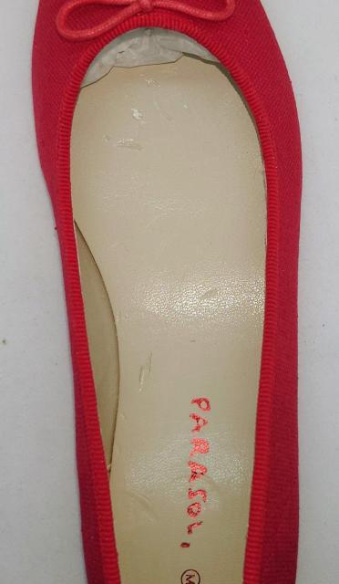 美品★バレエシューズ★23〜24cm相当★外履き用★赤い靴★可愛い★カジュアルシューズ★女の子★パンプス★レディース靴★送料無料 < 女性ファッション 美品★バレエシューズ★23〜24cm相当★外履き用★赤い靴★可愛い★カジュアルシューズ★女の子★パンプス★レディース靴★送料無料 < 女性ファッションの