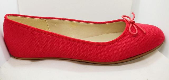 美品★バレエシューズ★23〜24cm相当★外履き用★赤い靴★可愛い★カジュアルシューズ★女の子★パンプス★レディース靴★送料無料 < 女性ファッション 美品★バレエシューズ★23〜24cm相当★外履き用★赤い靴★可愛い★カジュアルシューズ★女の子★パンプス★レディース靴★送料無料 < 女性ファッションの