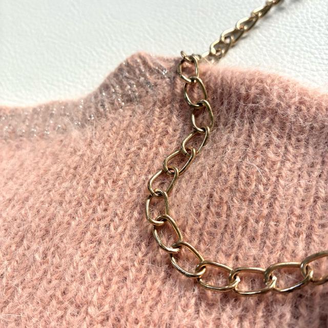 ◆上質◆アバハウス◆アンゴラ混◆ふわふわ長袖ニット◆サーモンピンク◆モヘヤ風◆M < ブランド ◆上質◆アバハウス◆アンゴラ混◆ふわふわ長袖ニット◆サーモンピンク◆モヘヤ風◆M < ブランドの