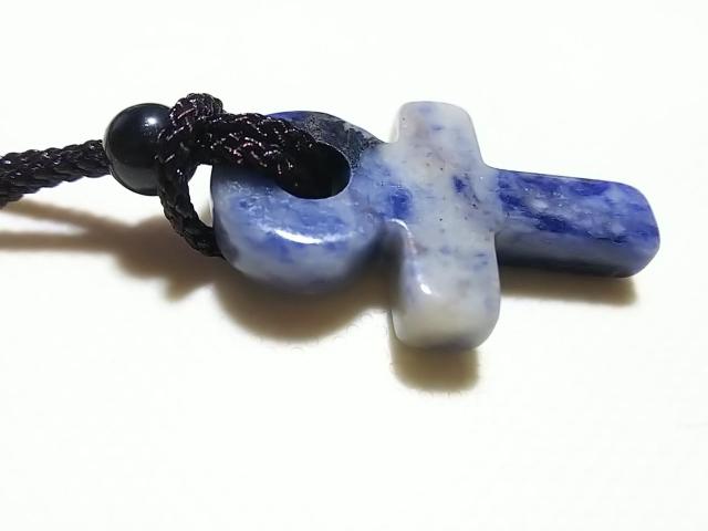 天然石★ブルーアベンチュリン アンククロス ネックレス < 女性アクセサリー/時計 天然石★ブルーアベンチュリン アンククロス ネックレス < 女性アクセサリー/時計の