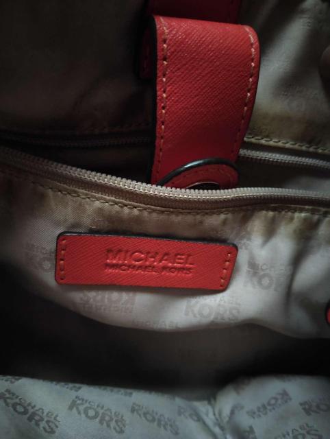 Michael Kors �}�C�P���R�[�X MK���S �~�j�g�[�g�o�b�O �n���h�o�b�O ���b�h�n �� �u�����h�� 