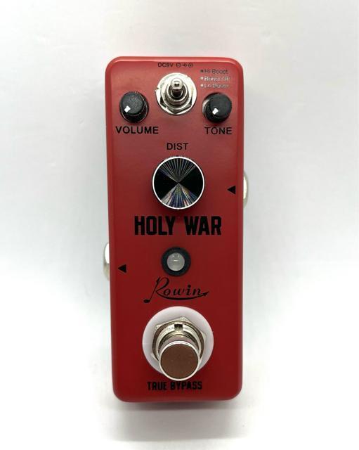 ROWIN HOLY WAR ���[�E�B�� �f�B�X�g�[�V���� �c�� �G�t�F�N�^�[ �y�_�� �M�^�[ ���g�p  �� �z�r�[�� 