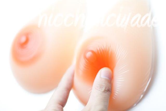 チクビぃっ!!■シリコンバスト400g■女装コスプレ人工乳房豊胸 < 女性ファッション  チクビぃっ!!■シリコンバスト400g■女装コスプレ人工乳房豊胸 < 女性ファッションの