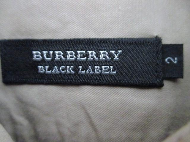 ☆バーバリー ブラックレーベル 襟ワイヤー 7分袖シャツ/メンズ/2(M) < ブランド  ☆バーバリー ブラックレーベル 襟ワイヤー 7分袖シャツ/メンズ/2(M) < ブランドの