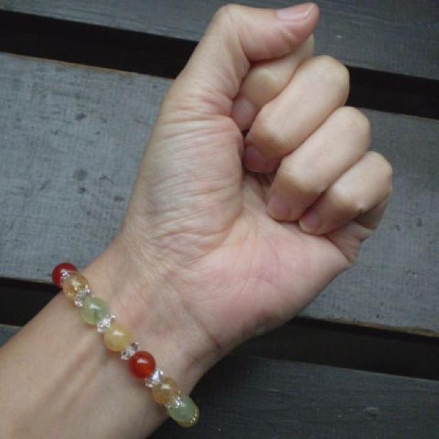 イエロー・オレンジ系 コンビネーションブレスレット < 女性アクセサリー/時計 イエロー・オレンジ系 コンビネーションブレスレット < 女性アクセサリー/時計の