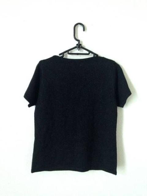 ブラック 黒 ラメ 花柄レース ボタンアクセント 半袖 ニット < 女性ファッション  ブラック 黒 ラメ 花柄レース ボタンアクセント 半袖 ニット < 女性ファッションの