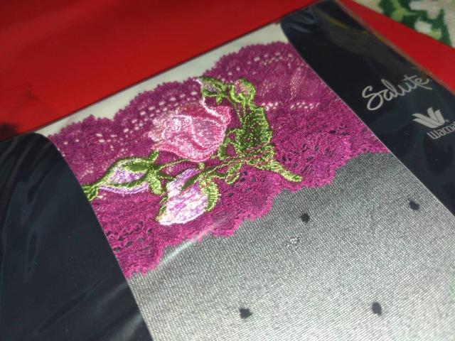 Wacoal/ワコール/salute/サルート/ガーターストッキング/水玉/旧パッケージ/超レア品 < 女性ファッション  Wacoal/ワコール/salute/サルート/ガーターストッキング/水玉/旧パッケージ/超レア品 < 女性ファッションの