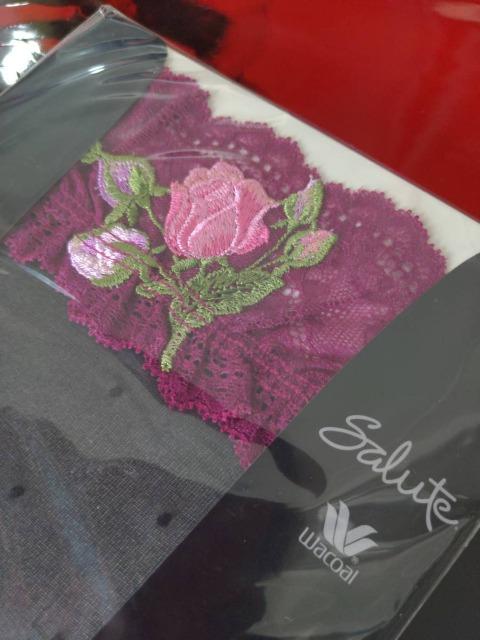 Wacoal/ワコール/salute/サルート/ガーターストッキング/水玉/旧パッケージ/超レア品 < 女性ファッション  Wacoal/ワコール/salute/サルート/ガーターストッキング/水玉/旧パッケージ/超レア品 < 女性ファッションの