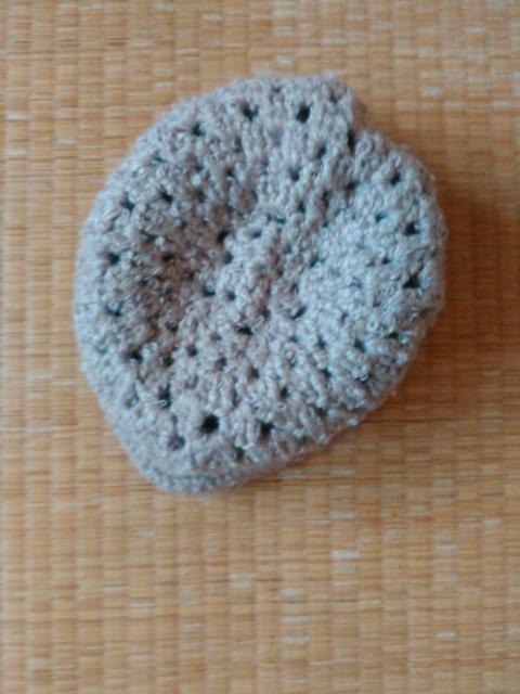 ☆ハンドメイド ニット帽 ベージュ色 頭周り56p 未使用品  < 女性ファッション  ☆ハンドメイド ニット帽 ベージュ色 頭周り56p 未使用品  < 女性ファッションの