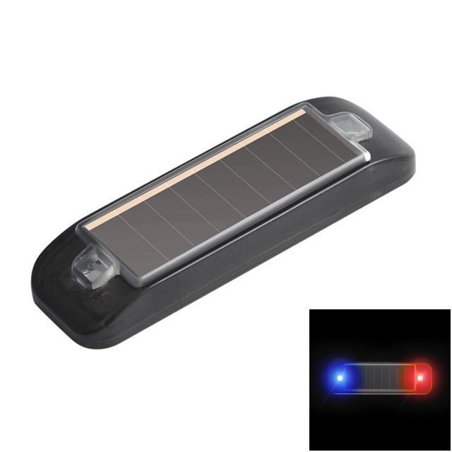 ダミーカーセキュリティー レッドブルーLEDフラッシュ ソーラー充電式セキュリティ LEDライト 防水 車内もバイクも自転車もOK < 自動車/バイク ダミーカーセキュリティー レッドブルーLEDフラッシュ ソーラー充電式セキュリティ LEDライト 防水 車内もバイクも自転車もOK < 自動車/バイク