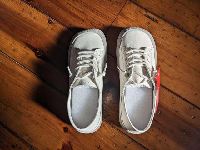 新品 22.5cm レディース ローファー ホワイト グレー ローカット 靴 レトロ < 女性ファッション  新品 22.5cm レディース ローファー ホワイト グレー ローカット 靴 レトロ < 女性ファッションの