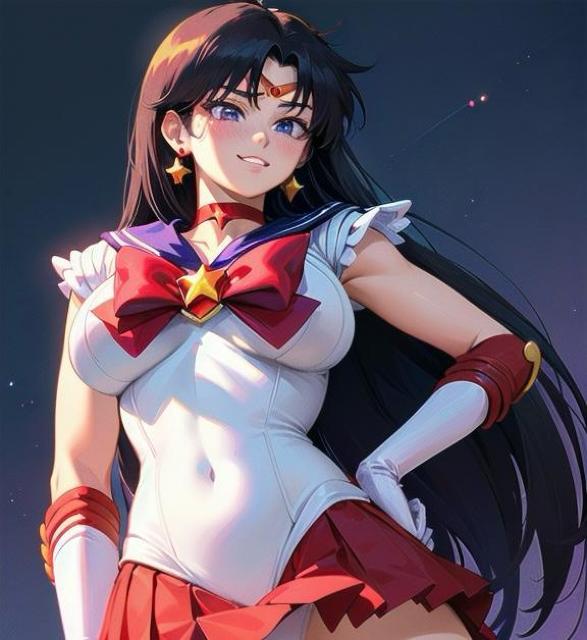 165 AI Girls オリジナル美少女 セーラーマーズ アート A4ポスター 高画質、光沢紙 3落札毎に+1枚サービス < アニメ/コミック/キャラクター  165 AI Girls オリジナル美少女 セーラーマーズ アート A4ポスター 高画質、光沢紙 3落札毎に+1枚サービス < アニメ/コミック/キャラクターの
