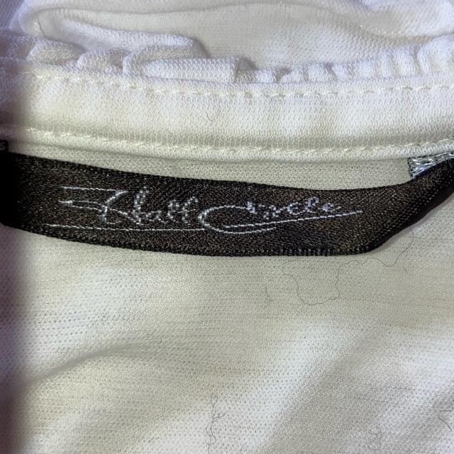 レナウン フレンチスリーブ フリルトップス M ホワイト 女性用 カットソー < 女性ファッション レナウン フレンチスリーブ フリルトップス M ホワイト 女性用 カットソー < 女性ファッションの