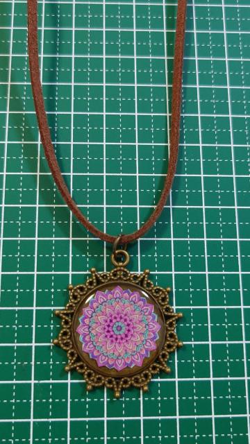 アンティークボヘミアン☆ハンドメイドレジンネックレス   エスニック  曼陀羅   アンティーク   ペンダント  ネックレス < 女性ファッション  アンティークボヘミアン☆ハンドメイドレジンネックレス   エスニック  曼陀羅   アンティーク   ペンダント  ネックレス < 女性ファッションの