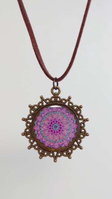 アンティークボヘミアン☆ハンドメイドレジンネックレス   エスニック  曼陀羅   アンティーク   ペンダント  ネックレス < 女性ファッション  アンティークボヘミアン☆ハンドメイドレジンネックレス   エスニック  曼陀羅   アンティーク   ペンダント  ネックレス < 女性ファッションの