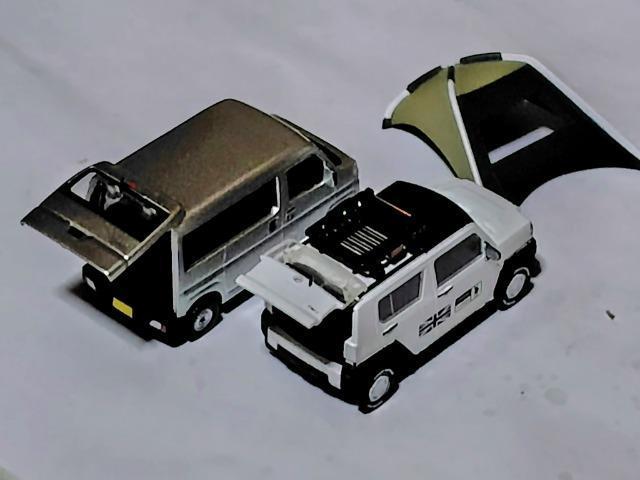 1/64ダイハツ関連4輪車ガチャ完成品2種 < ホビー  1/64ダイハツ関連4輪車ガチャ完成品2種 < ホビーの