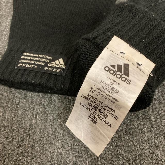 即決 adidas アディダス グローブ 手袋 ブラック < ブランド 即決 adidas アディダス グローブ 手袋 ブラック < ブランドの