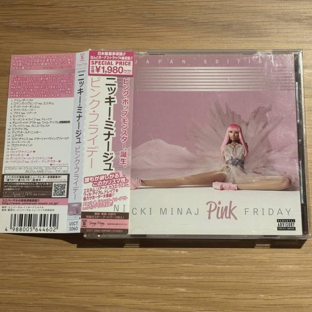 【NICKI MINAJ】Pink FRIDAY < CD/DVD/ビデオ 【NICKI MINAJ】Pink FRIDAY < CD/DVD/ビデオの