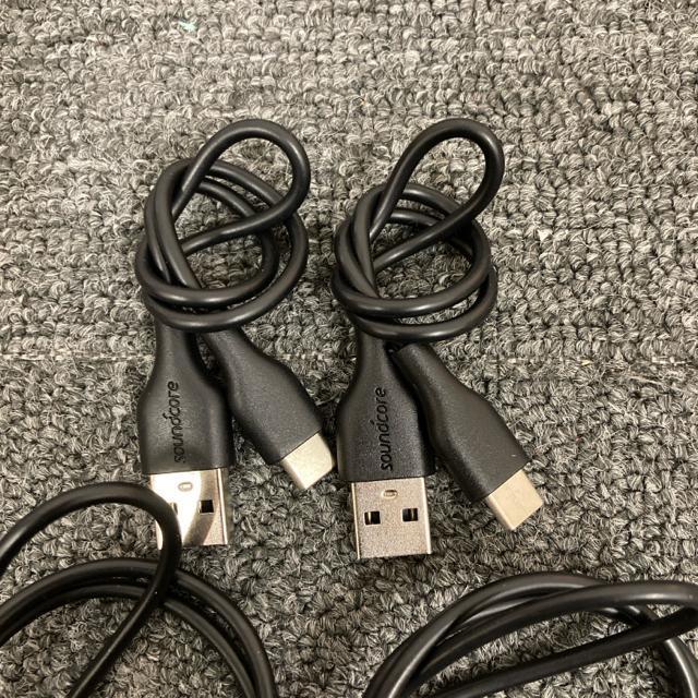 ���� soundcore USB TYPE-C �P�[�u�� 4�{�Z�b�g �� �Ɠd/AV�� 