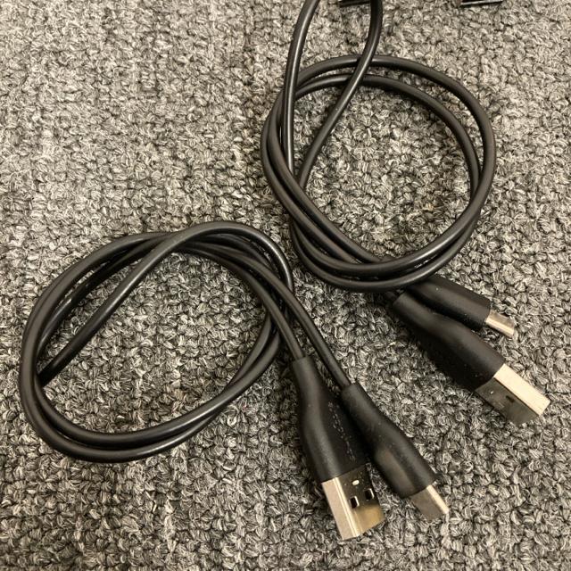 ���� soundcore USB TYPE-C �P�[�u�� 4�{�Z�b�g �� �Ɠd/AV�� 