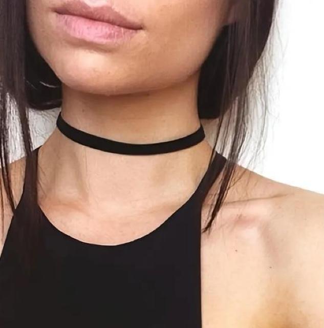 シンプル紐チョーカー1 ブラック ゴシック パンク ゴスロリ ゴスパン 未使用 < 女性アクセサリー/時計 シンプル紐チョーカー1 ブラック ゴシック パンク ゴスロリ ゴスパン 未使用 < 女性アクセサリー/時計の