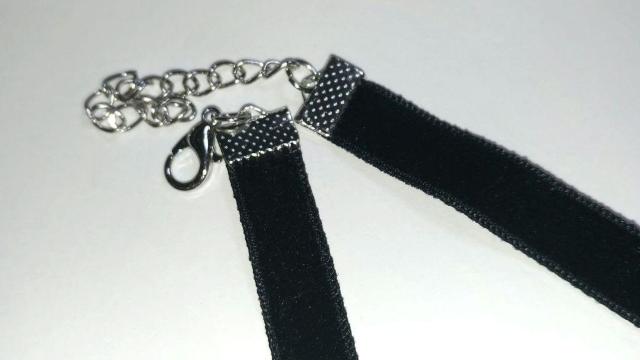 シンプル紐チョーカー1 ブラック ゴシック パンク ゴスロリ ゴスパン 未使用 < 女性アクセサリー/時計 シンプル紐チョーカー1 ブラック ゴシック パンク ゴスロリ ゴスパン 未使用 < 女性アクセサリー/時計の