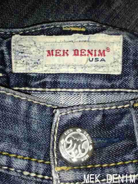 □MEK DENIM/メックデニム ヴィンテージ加工セレブ デニムパンツ/W31L34 < 男性ファッション  □MEK DENIM/メックデニム ヴィンテージ加工セレブ デニムパンツ/W31L34 < 男性ファッションの