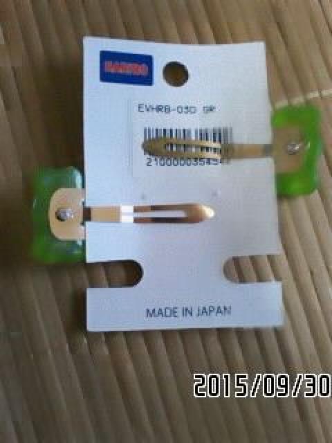 HARIBO・ハリボーベアグミ風チャームヘアピン。ライトグリーン < 女性アクセサリー/時計  HARIBO・ハリボーベアグミ風チャームヘアピン。ライトグリーン < 女性アクセサリー/時計の