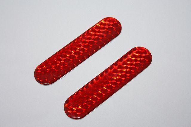 2個1セット 超薄汎用リフレクター小 リアバンパーアクセント < 自動車/バイク 2個1セット 超薄汎用リフレクター小 リアバンパーアクセント < 自動車/バイク