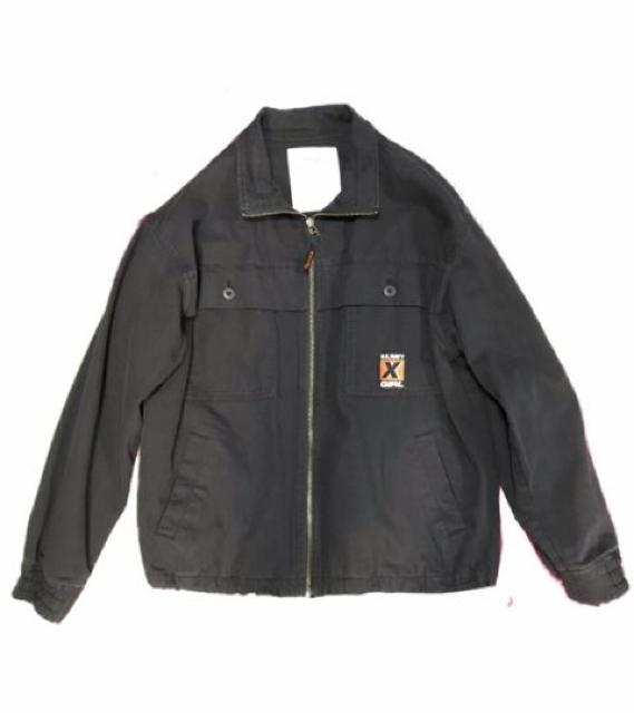 X-girlエックスガール〓ミリタリーZIPブルゾン〓ウォッシュブラック(L)新品〓 < ブランド X-girlエックスガール〓ミリタリーZIPブルゾン〓ウォッシュブラック(L)新品〓 < ブランドの